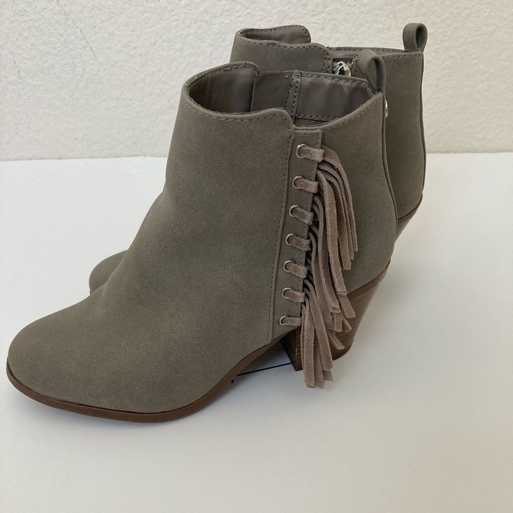 Grey Circus by Sam Edelman fringe booties